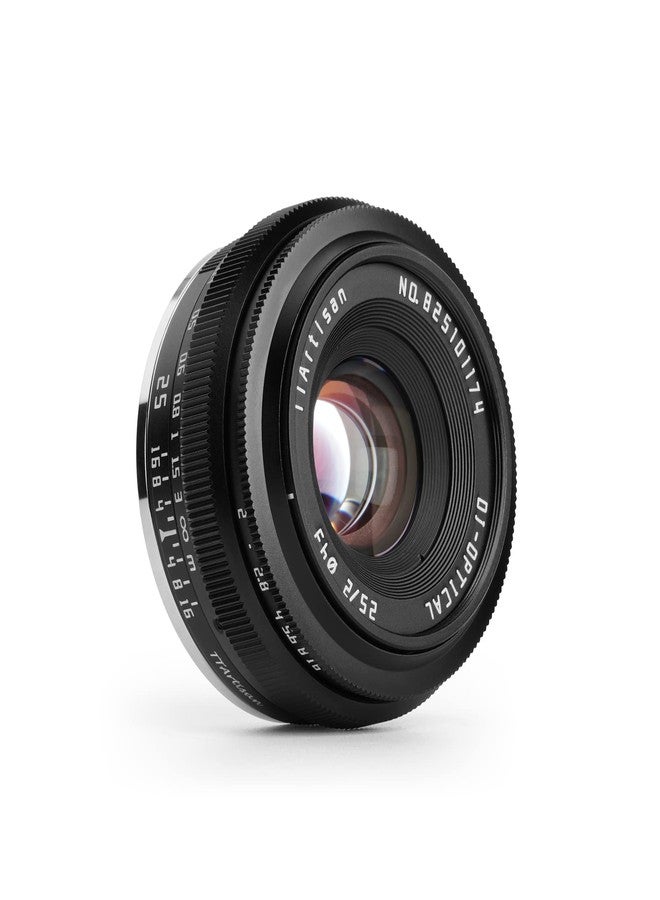 TTArtisan 25mm F2 Wide-Angle APS-C Camera Lens Large Aperture Manual Fixed Lens for Sony E Mount Cameras A6300 A6400 A6500 A6600 NEX-5 NEX-7 NEX5C A7lll A7Rll A7Rlll A7RlV A7SII A7SIII A9 - Image 2